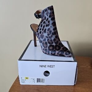 Nine West Animal Calf Hair Print Stiletto Heels